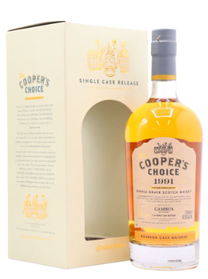 Cambus 32 Year Old 1991 Cooper's Choice Single Cask Single Grain Scotch Whisky | 700ML at CaskCartel.com
