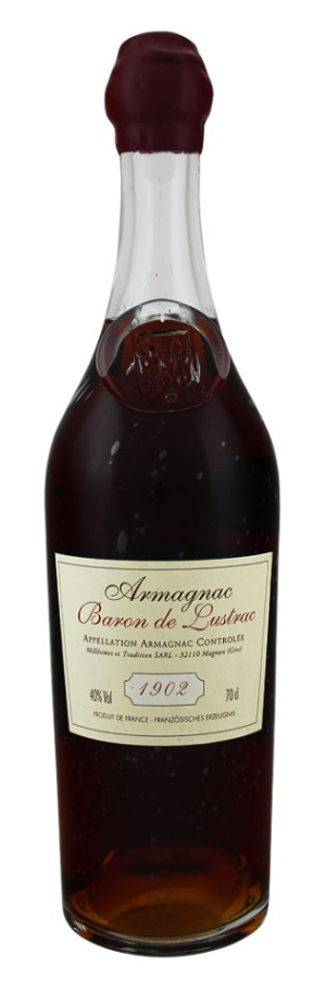 Baron de Lustrac Vintage 1902 Armaganac | 700ML at CaskCartel.com