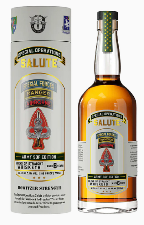 Heritage Distilling Special Operations Salute Army SOF Edition Straight Bourbon Whiskey at CaskCartel.com