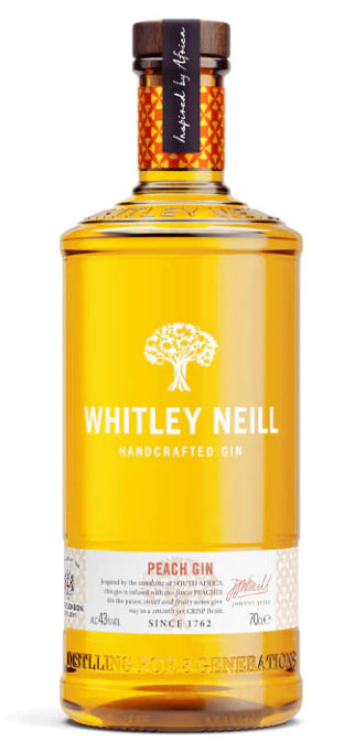 Whitley Neill Peach Gin | 700ML at CaskCartel.com