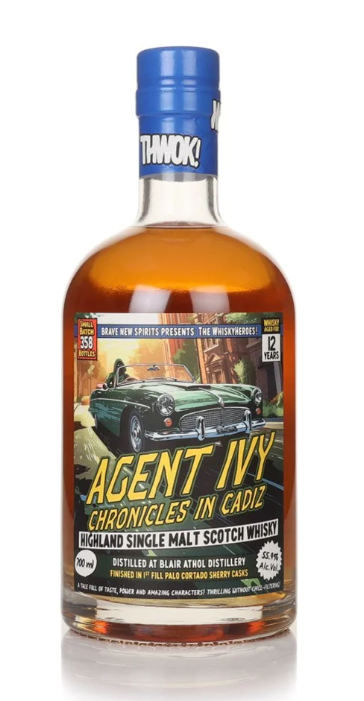 Blair Athol 12 Year Old Whiskyheroes Brave New Spirits 55.9% Single Malt Scotch Whisky | 700ML at CaskCartel.com