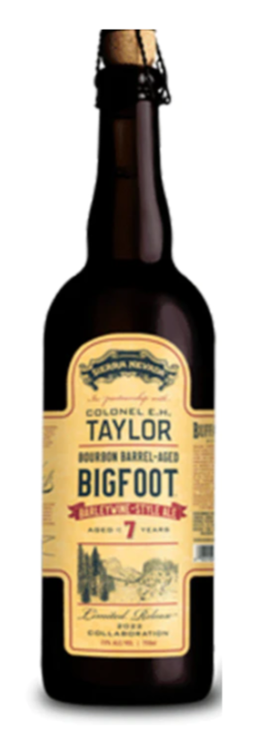 Buffalo Trace Collaboration E.H. Taylor Bourbon Barrel Aged Bigfoot Bourbon Whisky