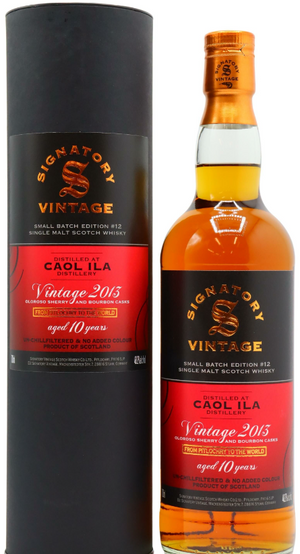Caol Ila Signatory Small Batch #12 2013 10 Year Old Single Malt Scotch Whisky | 700ML at CaskCartel.com