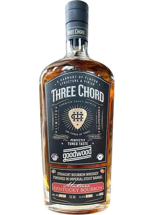 Three Chord Goodwood Finished in Imperial Stout Barrels Kentucky Straight Bourbon Whiskey at CaskCartel.com