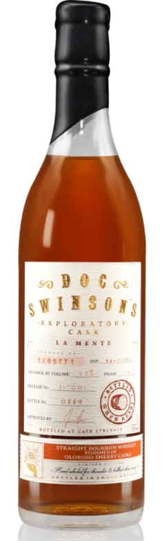 Doc Swinson's Exploratory Series La Mente Straight Bourbon Whisky
