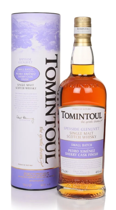 Tomintoul Small Batch Pedro Ximenez Sherry Cask Finish Single Malt Scotch Whisky | 700ML at CaskCartel.com