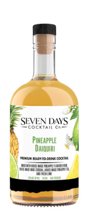 Seven Days Cocktail Co. Pineapple Daiquiri | 375ML at CaskCartel.com