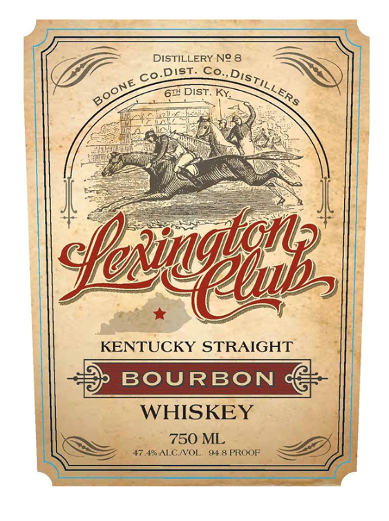Boone County Lexington Club Kentucky Straight Bourbon Whisky