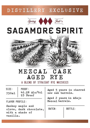 Sagamore Spirit Mezcal Cask Aged Straight Rye Whiskey at CaskCartel.com