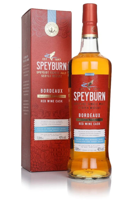Speyburn Bordeaux Red Wine Cask Single Malt Scotch Whisky | 1L at CaskCartel.com