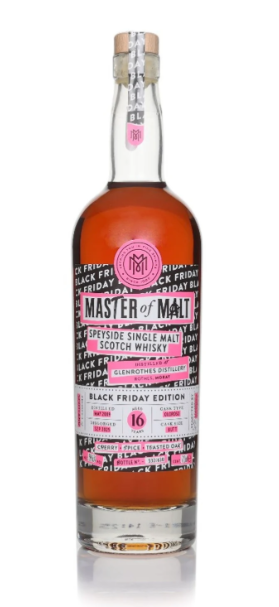 Glenrothes 16 Year Old 2009 Black Friday Private Label Single Malt Scotch Whisky | 700ML at CaskCartel.com