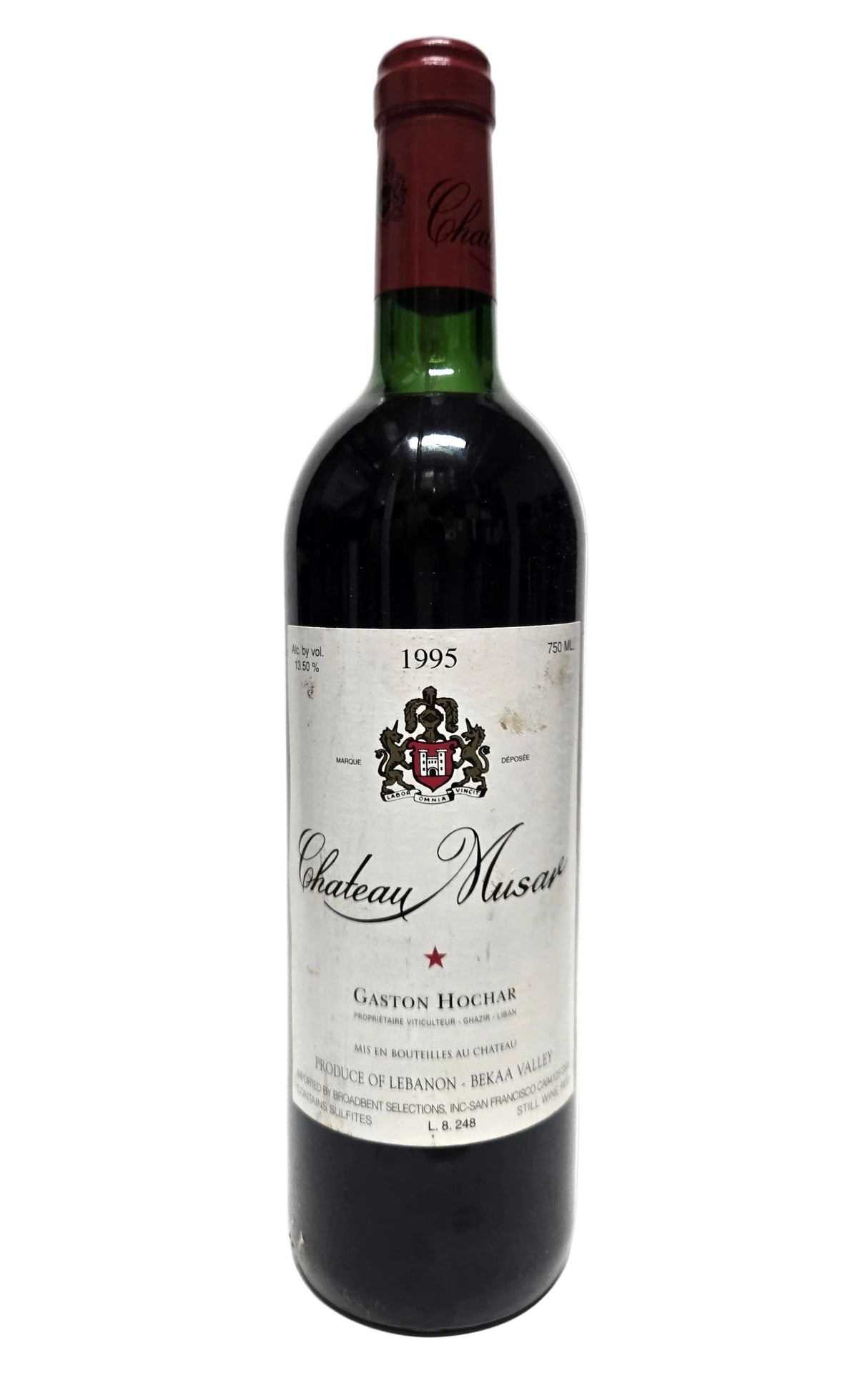 1995 | Chateau Musar | Bekaa Valley at CaskCartel.com