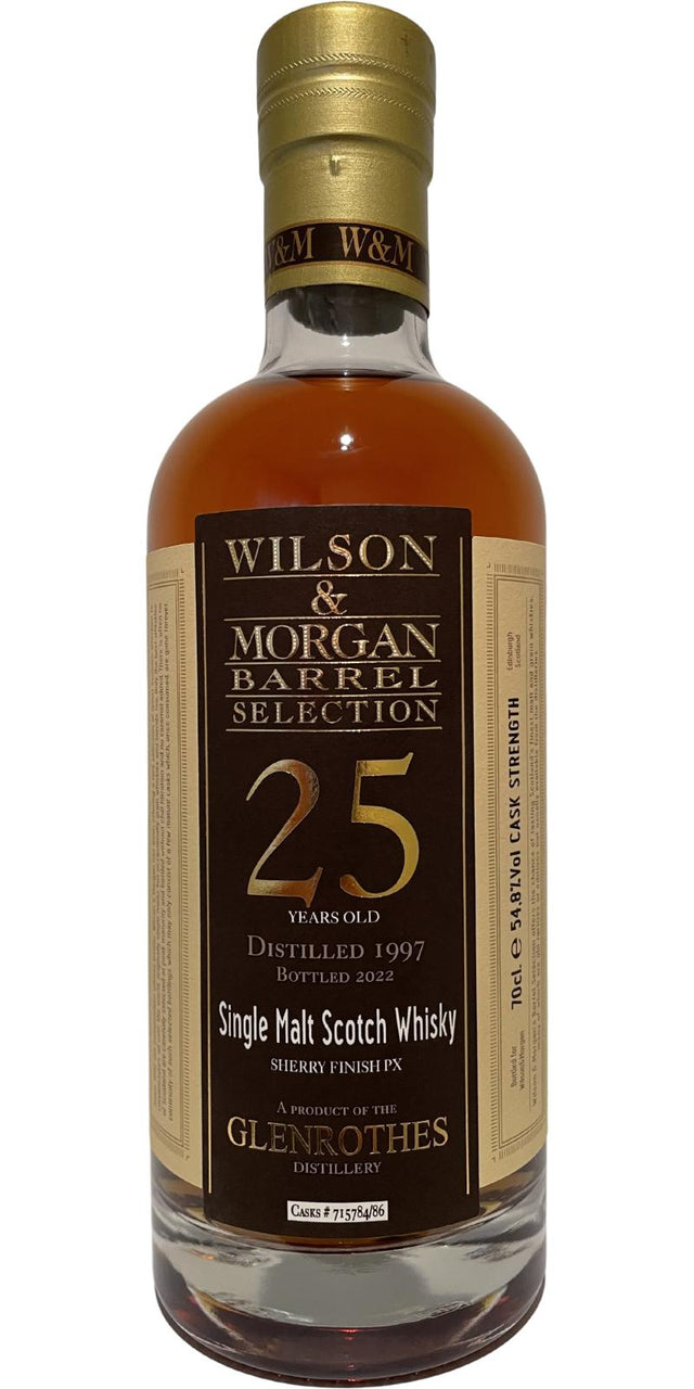 Glenrothes 1997 WMC 25 Year Old Single Malt Scotch Whisky | 700ML at CaskCartel.com