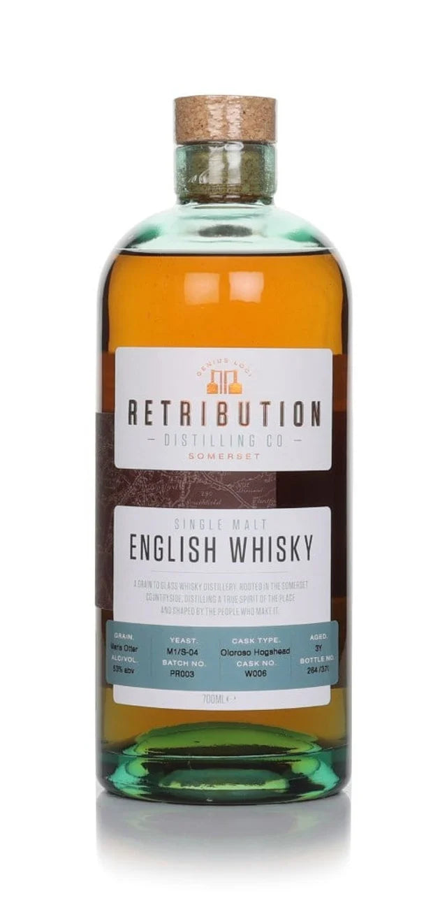 Retribution 3 Year Old Cask #W006 - Oloroso Cask Whisky | 700ML at CaskCartel.com