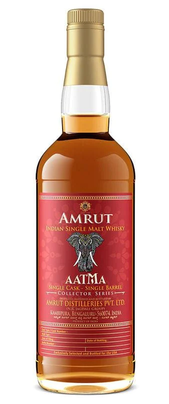 Amrut Aatma Unpeated Port Pipe #4670 Indian Single Malt Whisky | 700ML