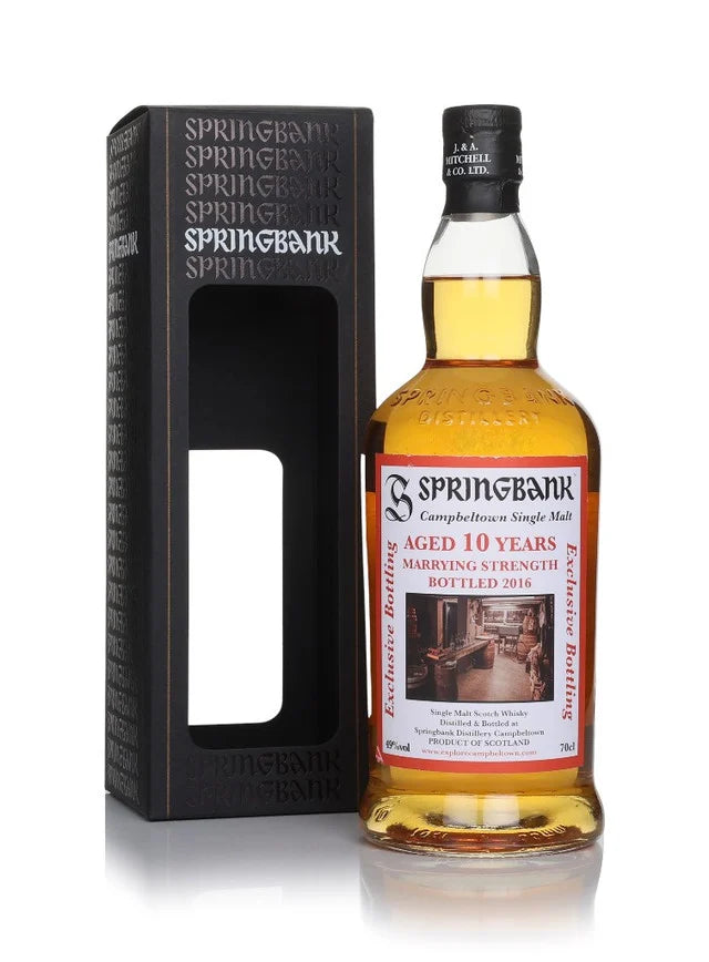 Springbank 10 Year Old - Marrying Strength (2016 Release) Single Malt Scotch Whisky | 700ML at CaskCartel.com