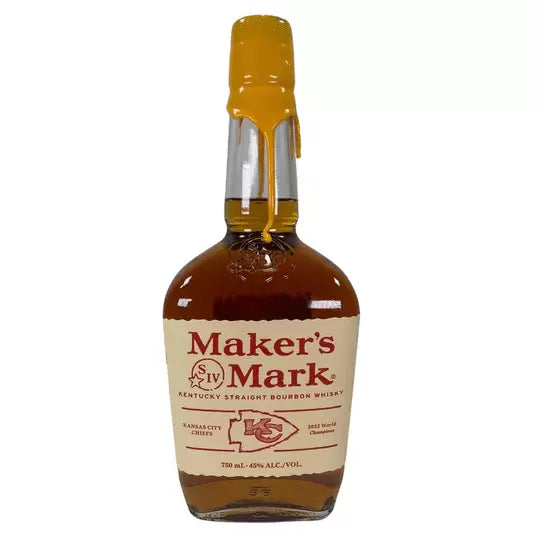 Maker's Mark Kansas City Chiefs 2022 World Champions Kentucky Straight Bourbon Whisky