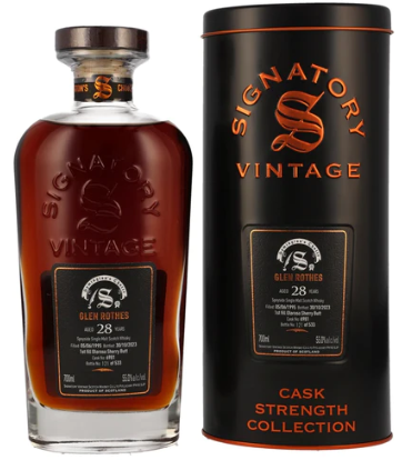 Glenrothes 28 Year Old Symingtons Choice SV Sherry Butt #6981 Single Malt Scotch Whisky | 700ML at CaskCartel.com