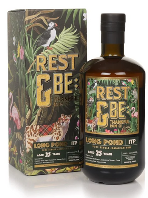 Long Pond 25 Year Old 1998 New Vibrations Rest & Be Thankful Jamaican Rum | 700ML at CaskCartel.com