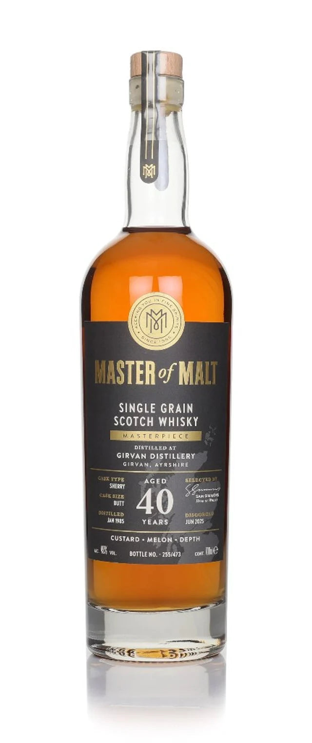 Girvan 40 Year Old 1985 Single Grain Scotch Whisky | 700ML at CaskCartel.com