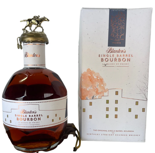 Blanton's La Maison du Whiskey Tribute to Warehouse H 2022 Bourbon Whiskey | 700ML at CaskCartel.com