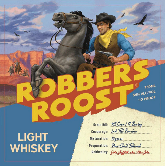 Robbers Roost 10 Year Old Light Whiskey