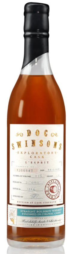 Doc Swinson's Exploratory Series L'Esprit Straight Bourbon Whisky