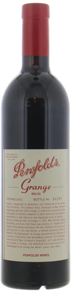 2021 | Penfolds | Grange Bin 95 at CaskCartel.com