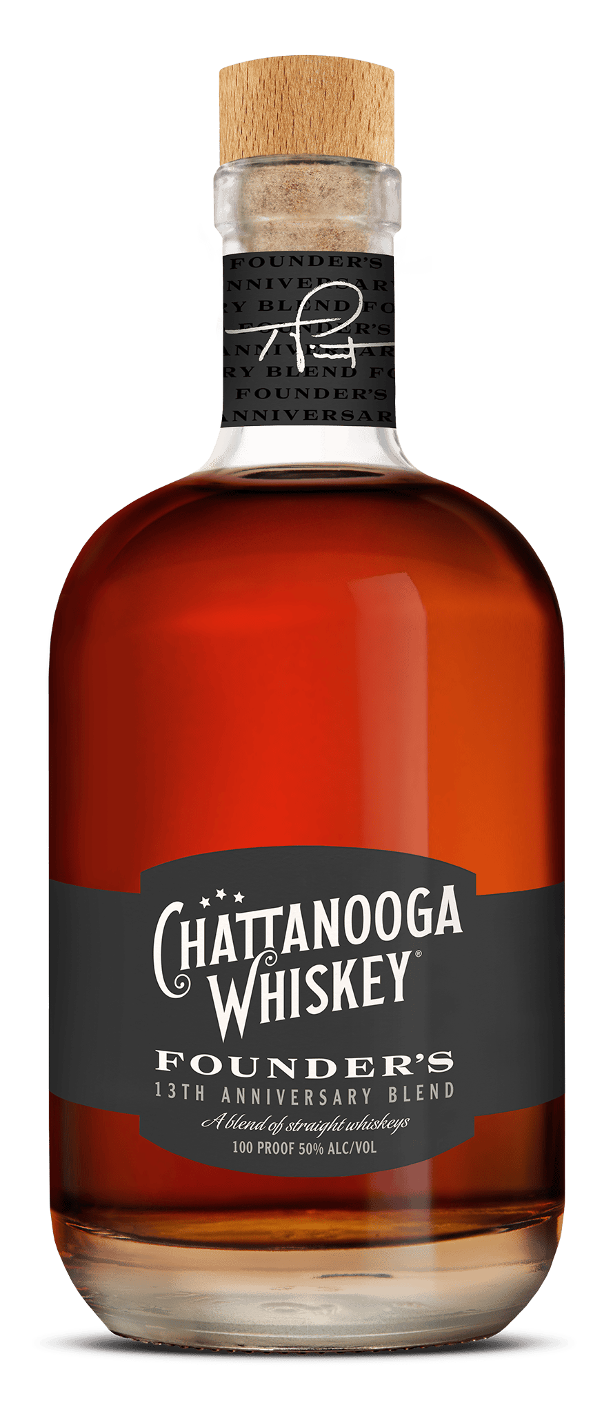 Chattanooga Whiskey | Founder's 13th Anniversary Blend | Straight Bourbon Whiskey at CaskCartel.com