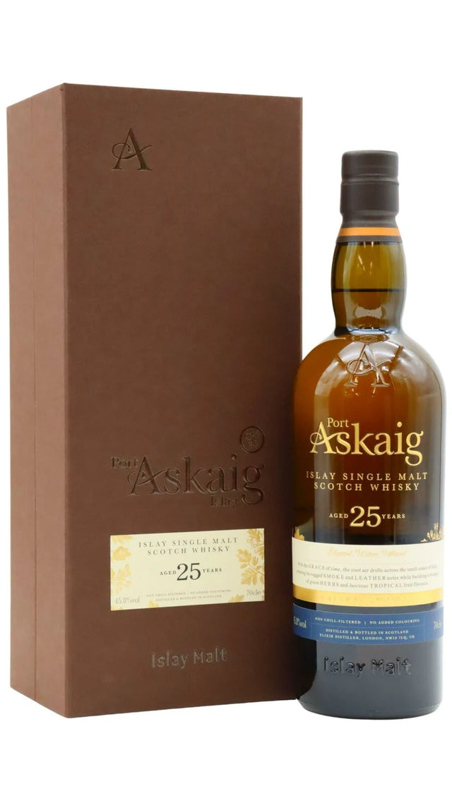 Port Askaig 25 Year Old Islay Single Malt Scotch Whisky | 700ML at CaskCartel.com