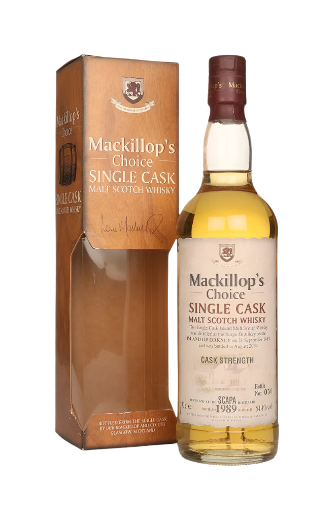 Scapa 14 Year Old 1989 - Mackillop's Choice Single Cask Malt Scotch Whisky | 700ML at CaskCartel.com
