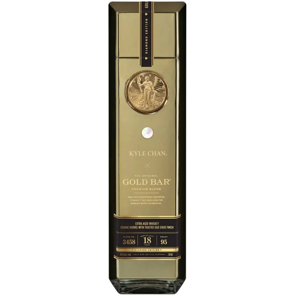 Gold Bar x Kyle Chan Diamond Edition 18 Year Old Blended American Whiskey at CaskCartel.com
