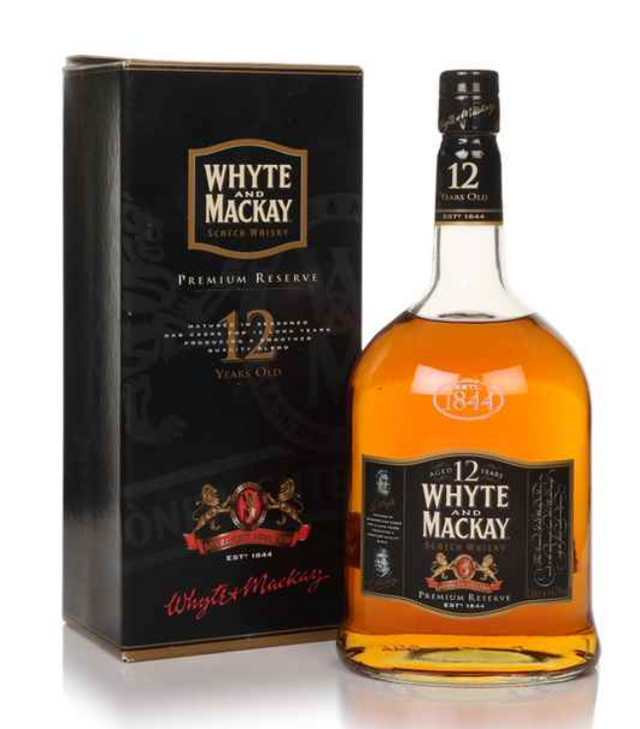 Whyte and Mackay 12 Year Old Premium Reserve Scotch Whisky | 1L at CaskCartel.com