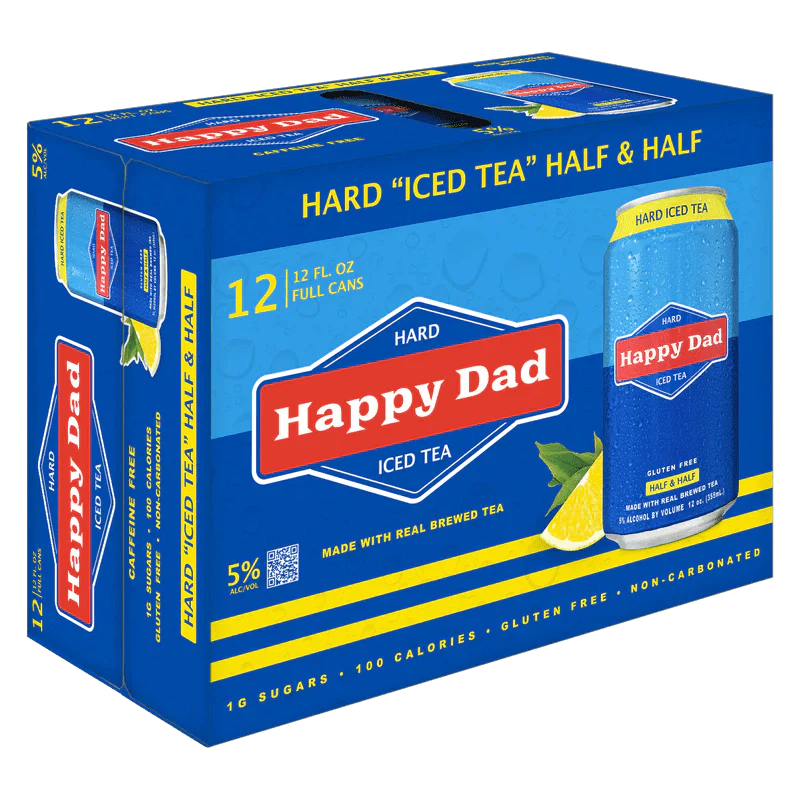 Happy Dad Hard Iced Tea Half & Half | (12)*355ML at CaskCartel.com