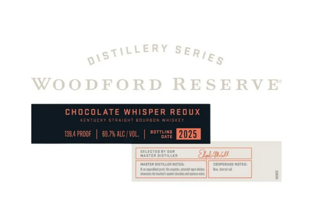 Woodford Reserve Chocolate Whisper Redux Bourbon Whiskey at CaskCartel.com