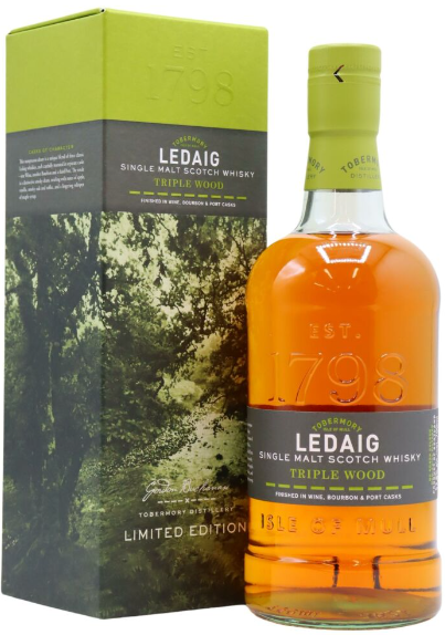 Ledaig Limited Edition Triple Wood Single Malt Scotch Whisky | 700ML