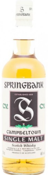 Springbank C.V. White Capsule Single Malt Scotch Whisky