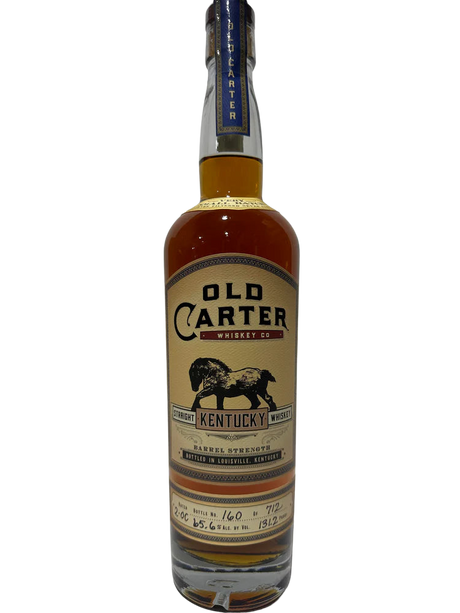 Old Carter Very Small Batch 2-OC Barrel strength Straight Kentucky Whiskey 131.2 Proof Bottle 160 of 712 at CaskCartel.com