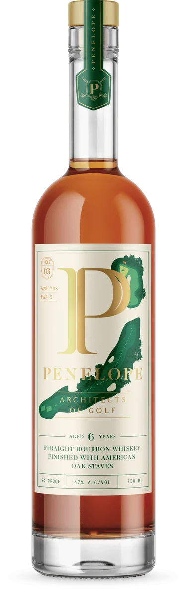 Penelope Architects of Golf Hole 3 Straight Bourbon Whiskey at CaskCartel.com