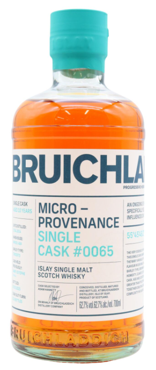 Bruichladdich Micro Provenance Single Cask #0065 10 Year Old · 2014 Vintage Single Malt Scotch Whisky | 700ML at CaskCartel.com