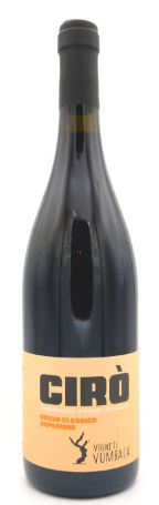 2021 | Vigneti Vumbaca | Ciro Rosso Classico Superiore at CaskCartel.com