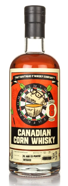 Canadian 8 Year Old Label Edition That Boutique-y Whisky Company Corn Whisky | 700ML at CaskCartel.com