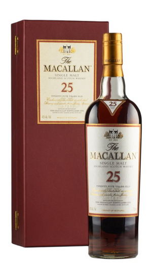 Macallan 25 Year Old Mid 2000s Single Malt Scotch Whisky at CaskCartel.com