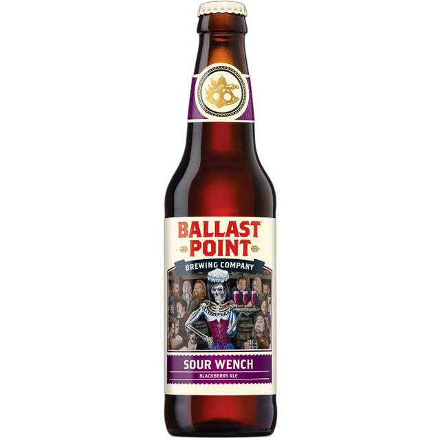 Ballast Point Sour Wench Blackberry Ale | (6)*355ML at CaskCartel.com