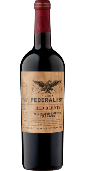 The Federalist | Red Blend Aged In Bourbon Barrels For 6 Months - NV
