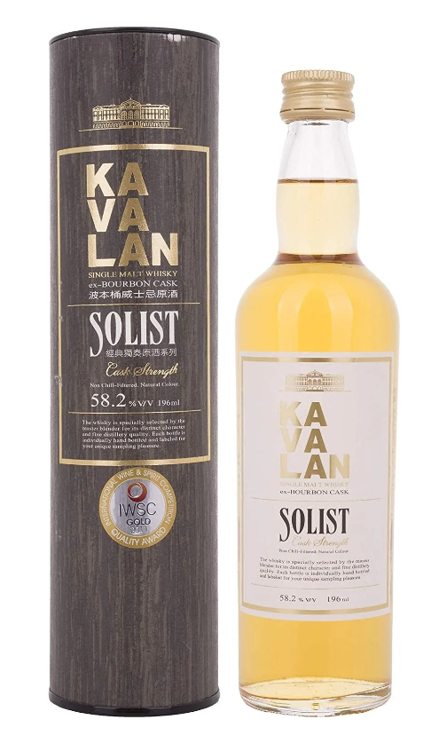 Kavalan SOLIST ex-Bourbon Cask Single Malt Whisky | 196ML