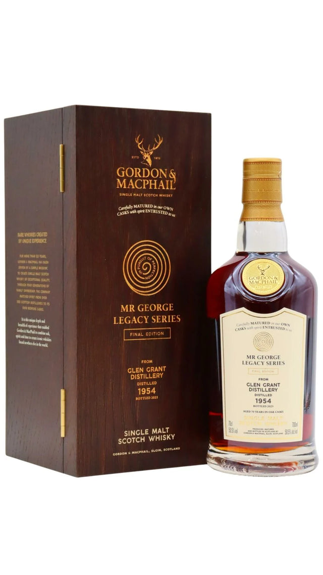 Glen Grant | 5th Edition | 70 Year Old 1954 | Mr. George Legacy (Gordon & MacPhail) Scotch Whisky | 700ML at CaskCartel.com
