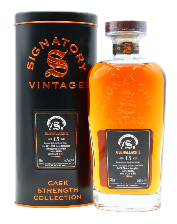 GlenAllachie Signatory Vintage Symington’s Choice 15 Year Old Single Cask #900863 · 2009 Vintage Single Malt Scotch Whisky | 700ML at CaskCartel.com