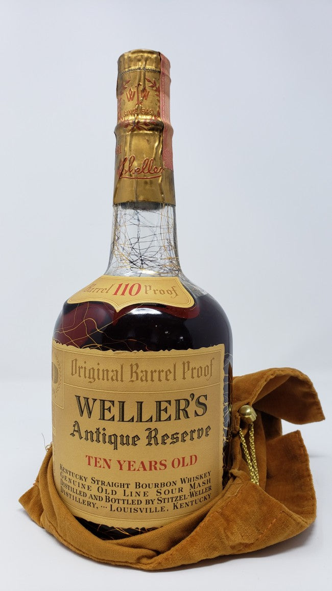 Stitzel Weller Weller Antique Reserve 10 Year Old Bottled Between 1961-1977 Bourbon