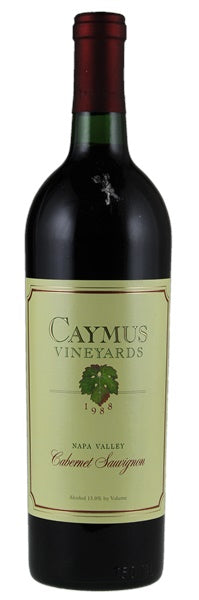 1985 | Viñedos Caymus | Cabernet Sauvignon